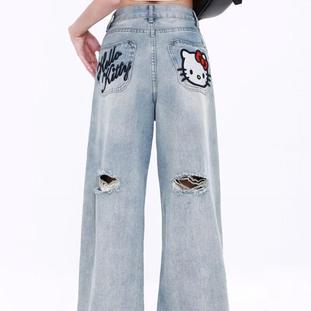 Hello kitty jeans