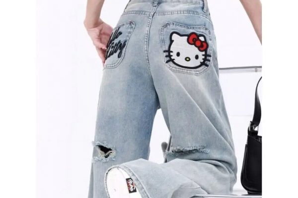 Hello kitty jeans