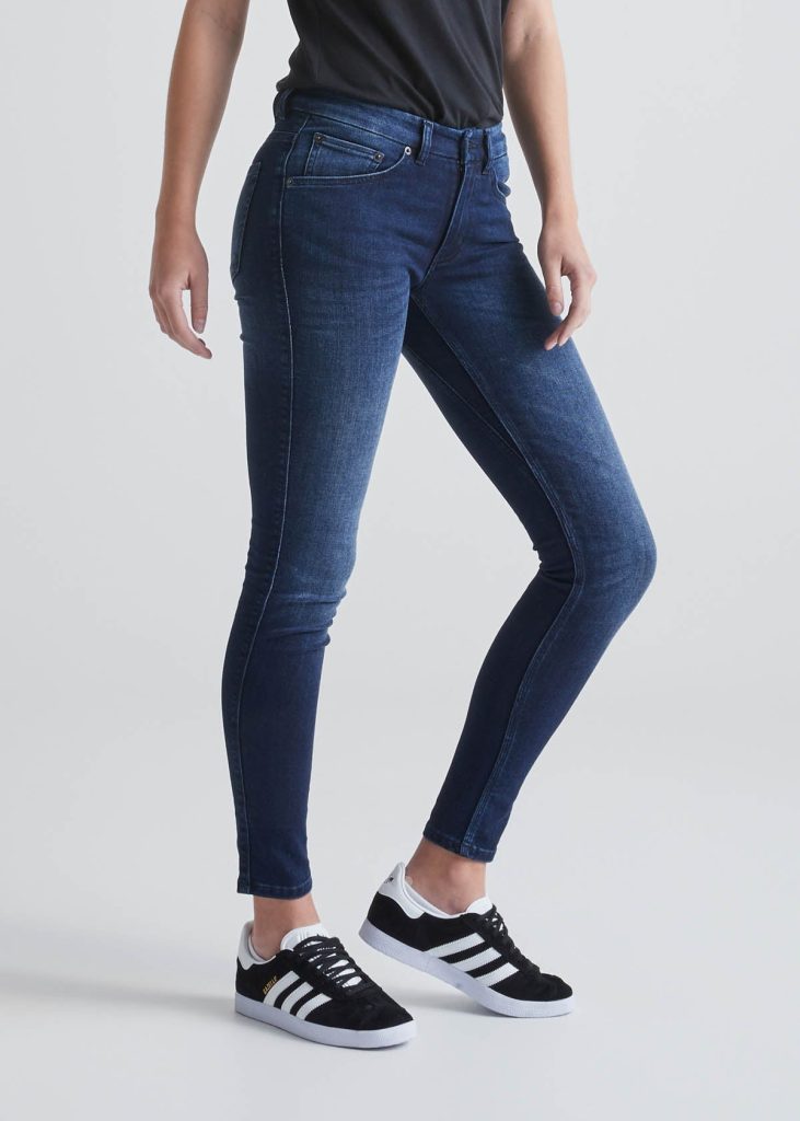 How to stretch jeans waist permanently?