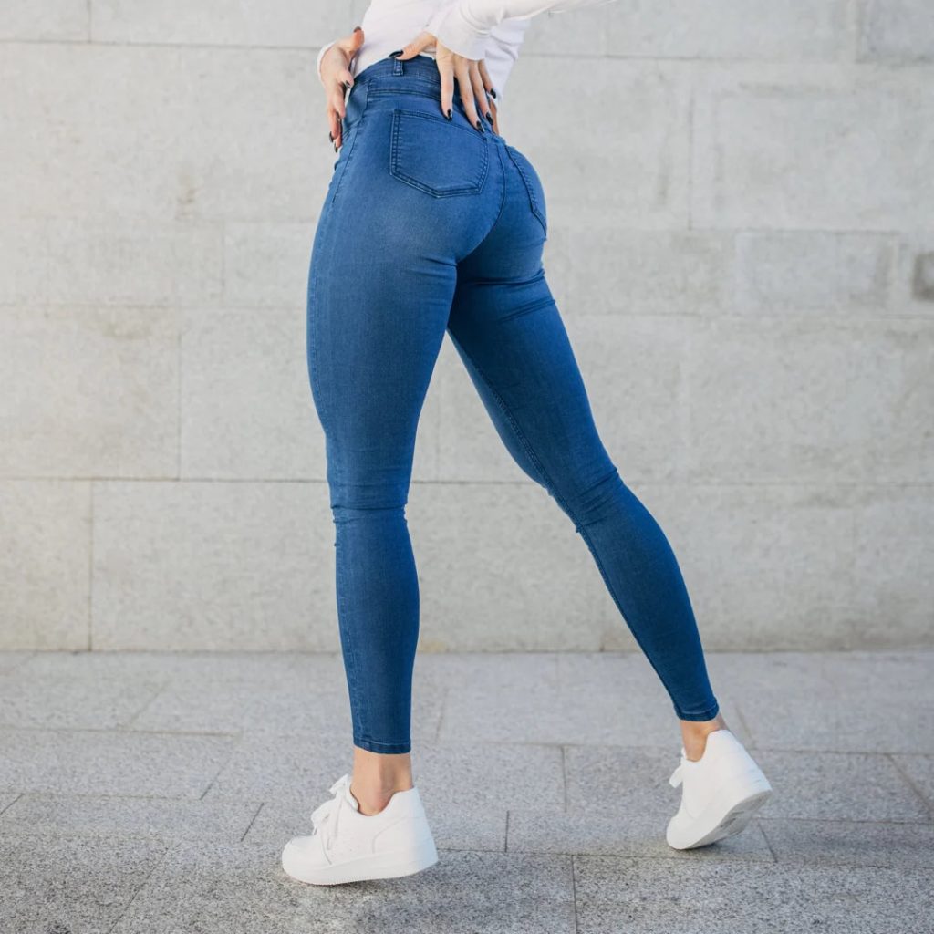 How to stretch jeans waist permanently?