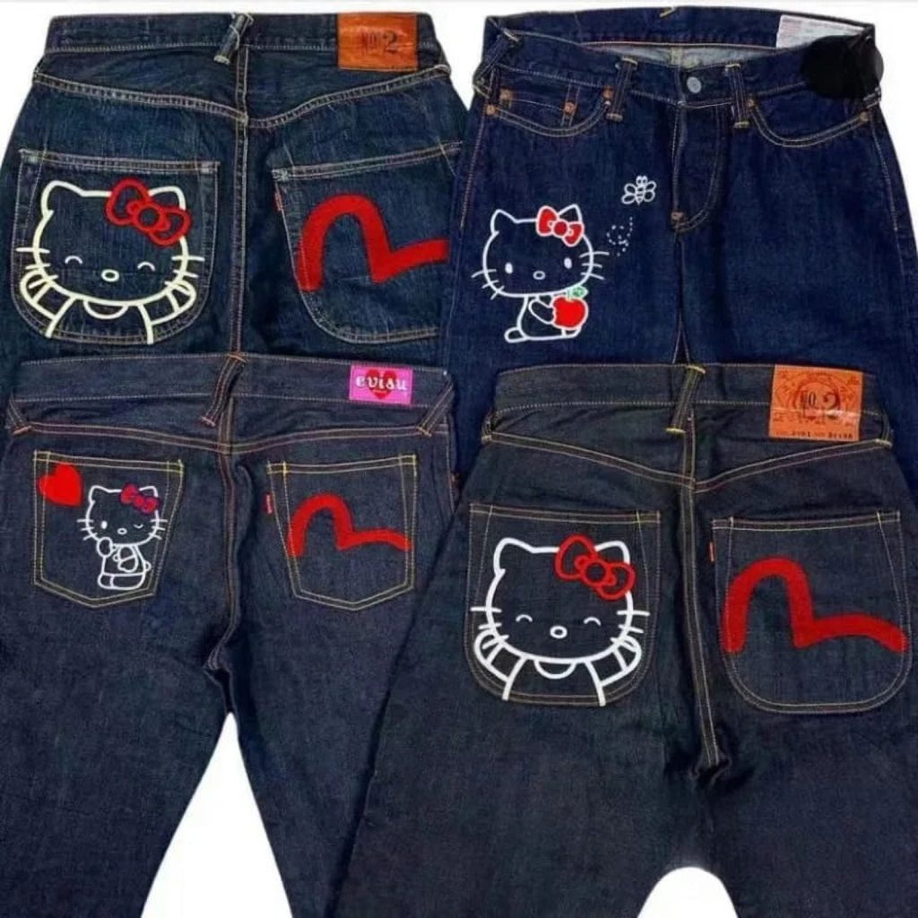 Hello kitty jeans