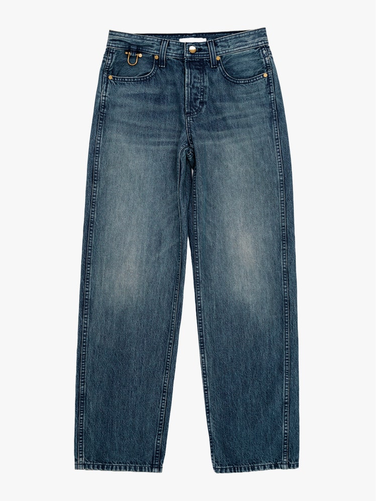 How to take in the waist of jeans?