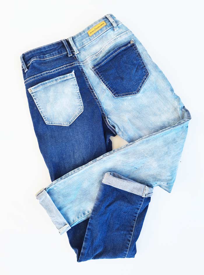 How to bleach jeans?