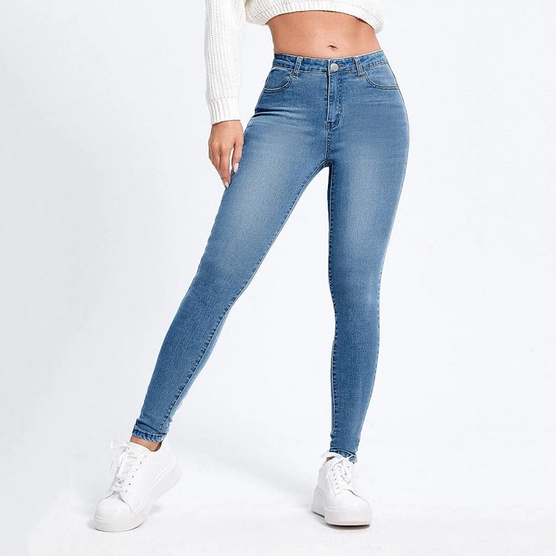 stretch skinny jeans