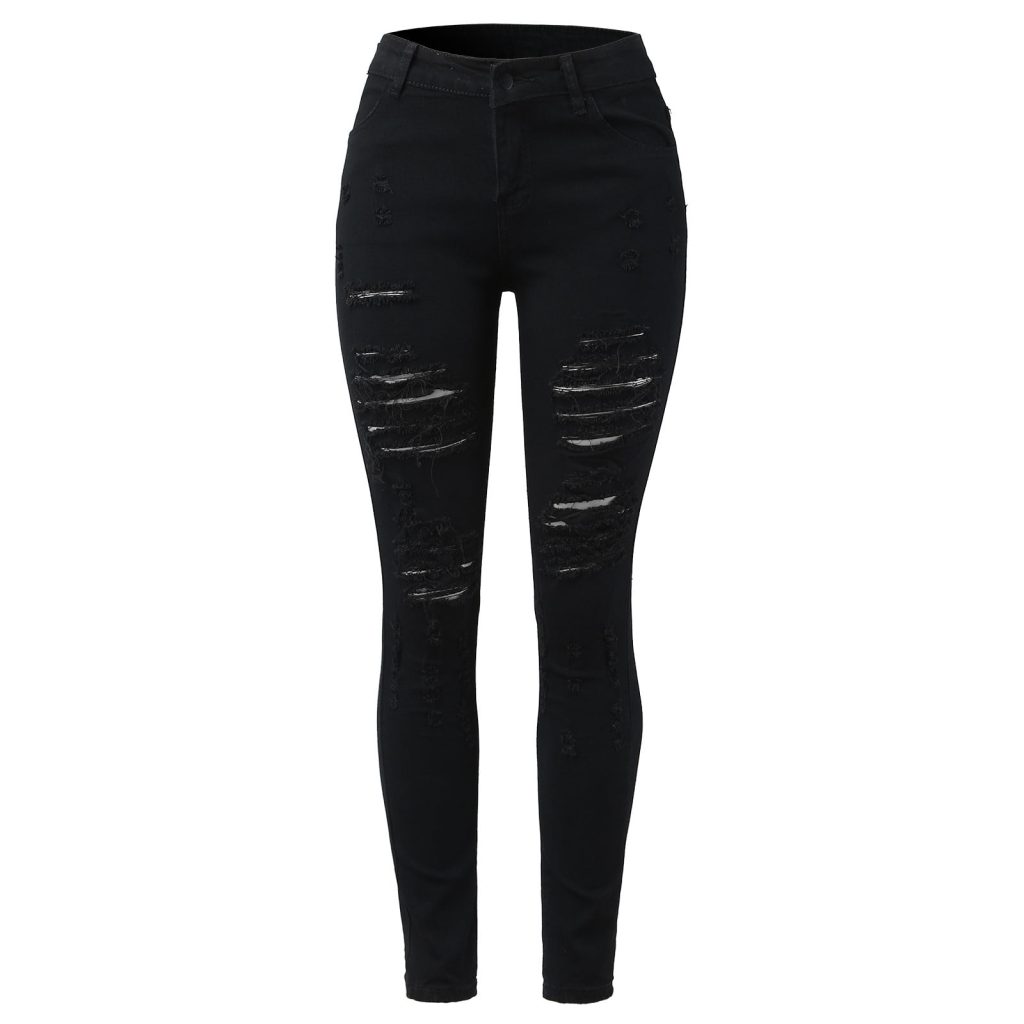 Women's black jeans