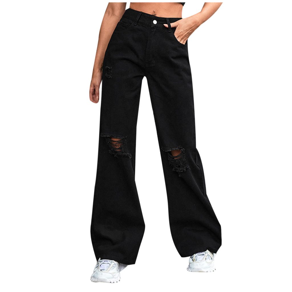 Women's black jeans