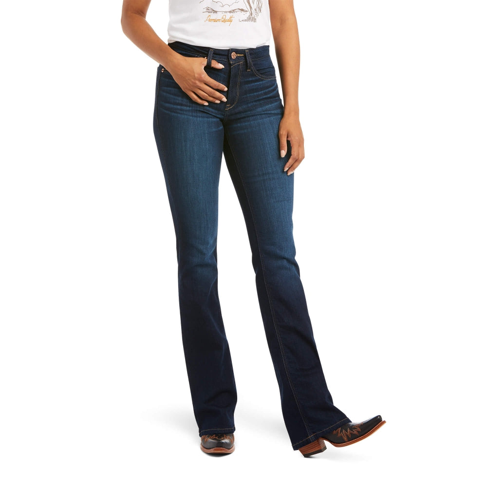 High rise jeans for women