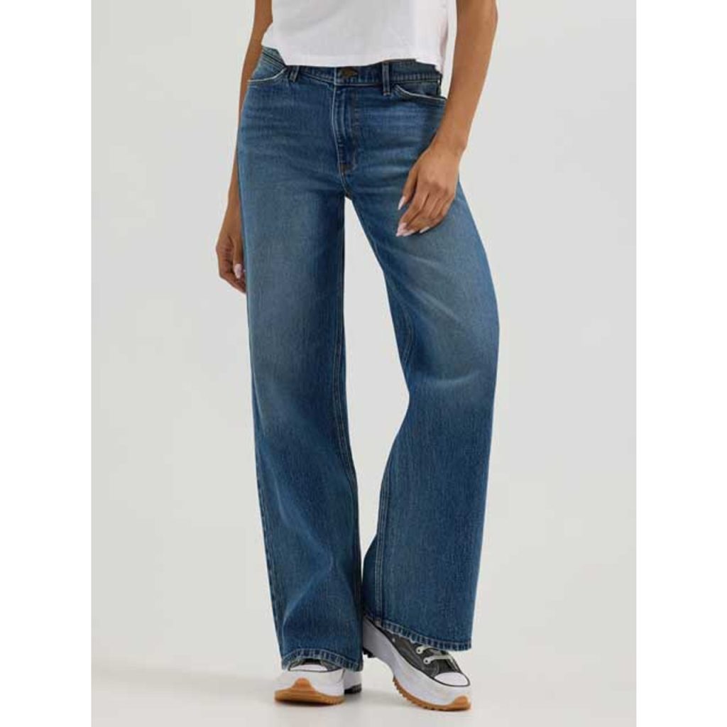 Baggy low rise jeans