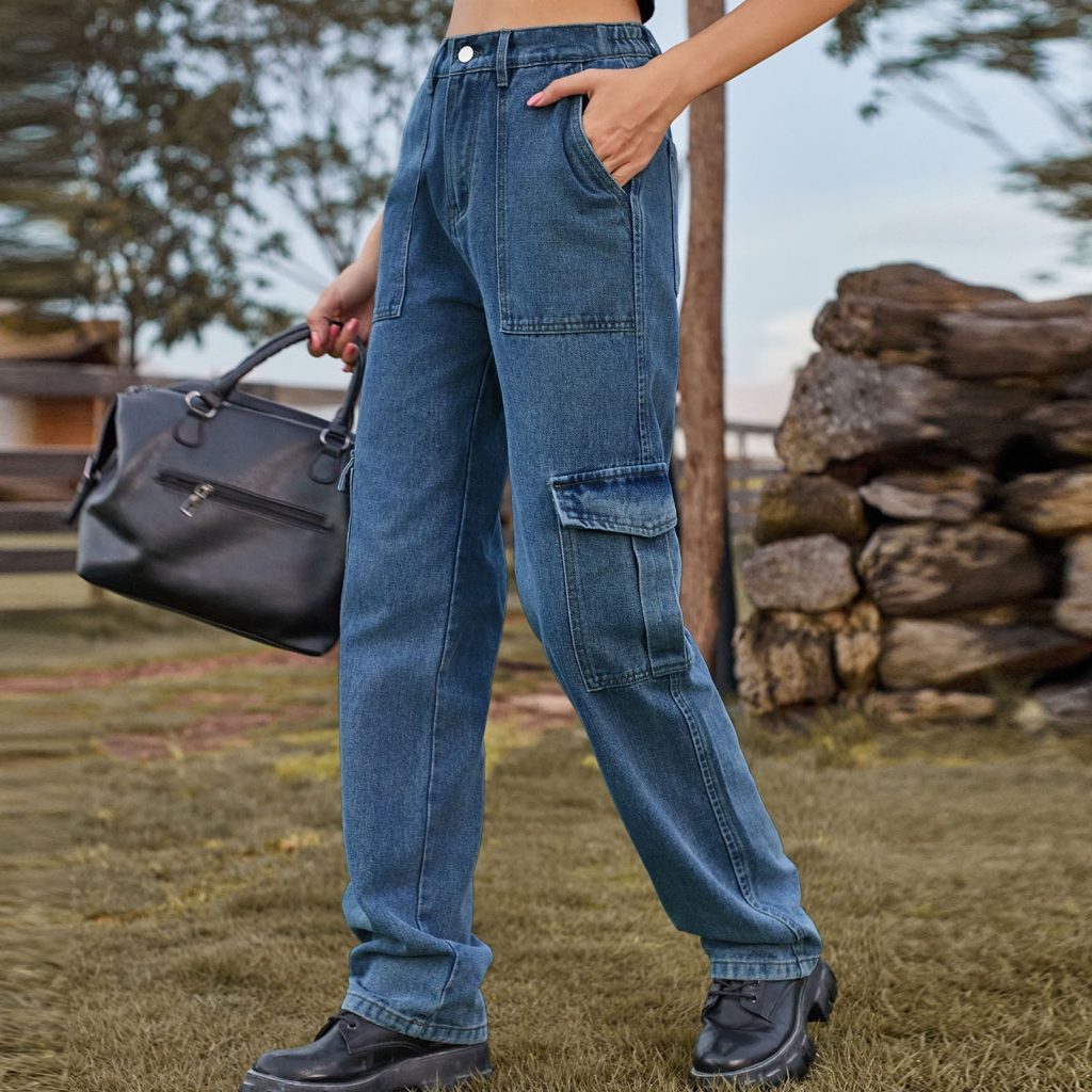 Baggy cargo jeans