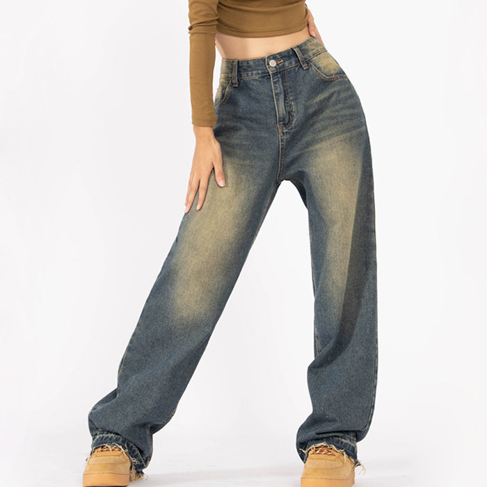 wear baggy jeans women