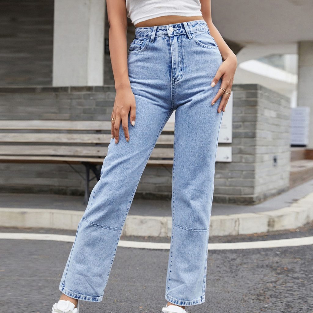 Low rise baggy jeans women