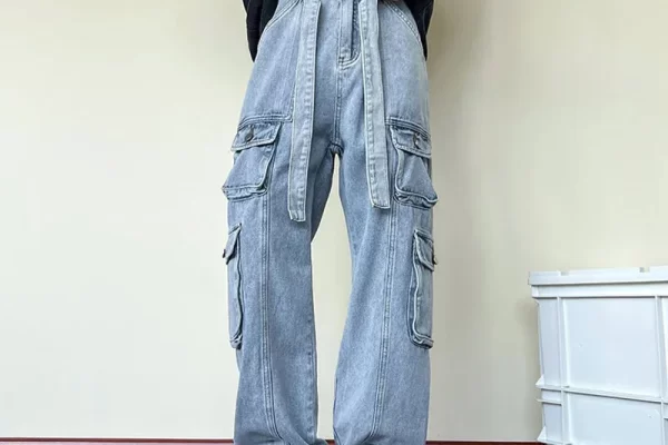 Baggy cargo jeans