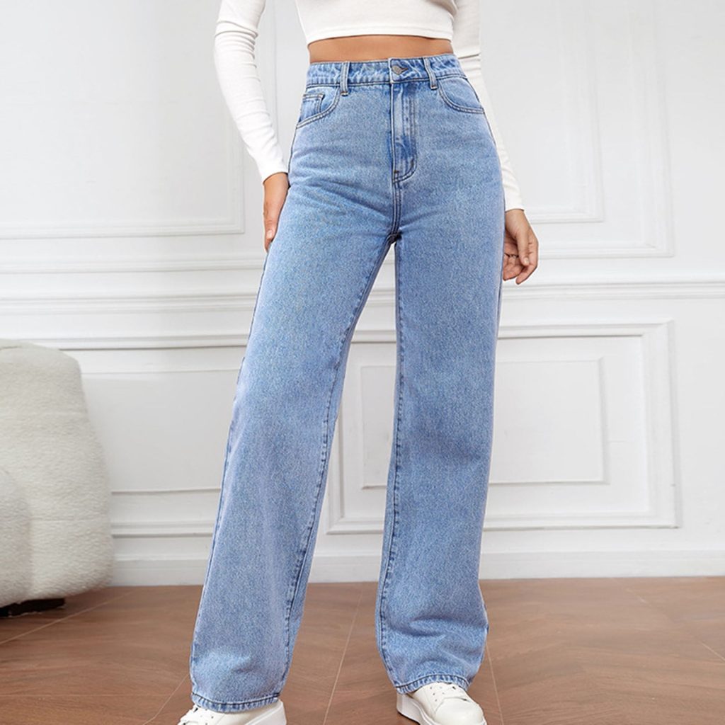 Low rise jeans baggy