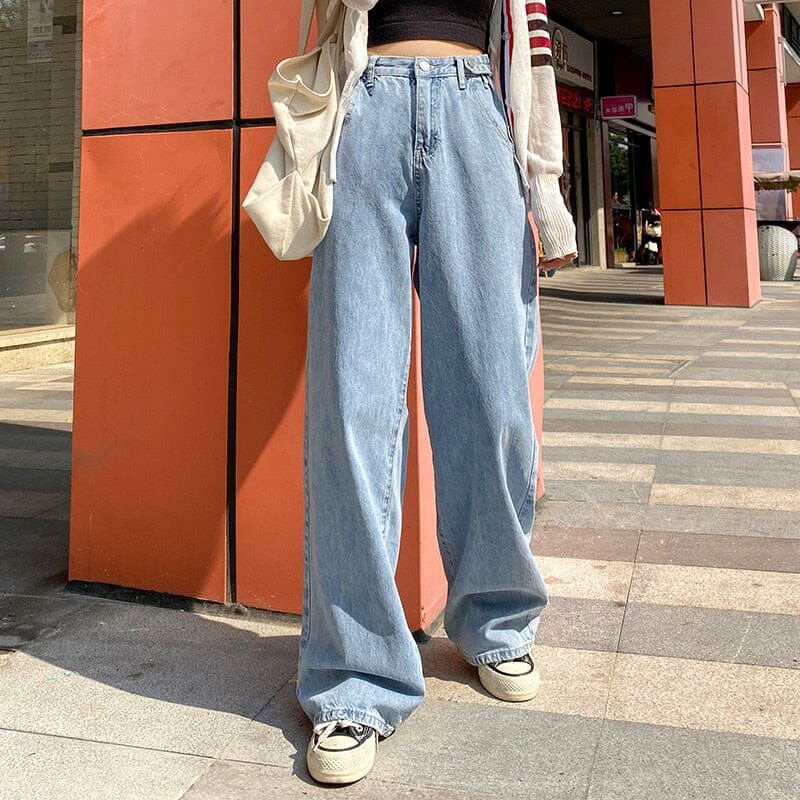 Low rise jeans baggy