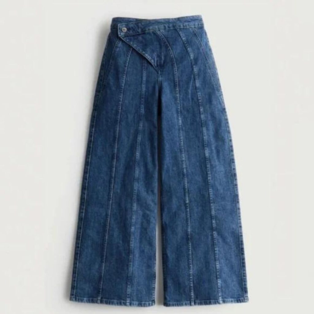 Baggy wide leg jeans