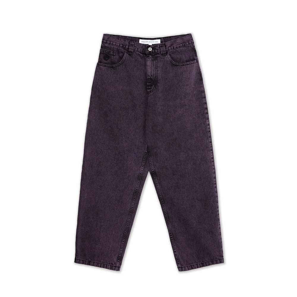 black purple jeans