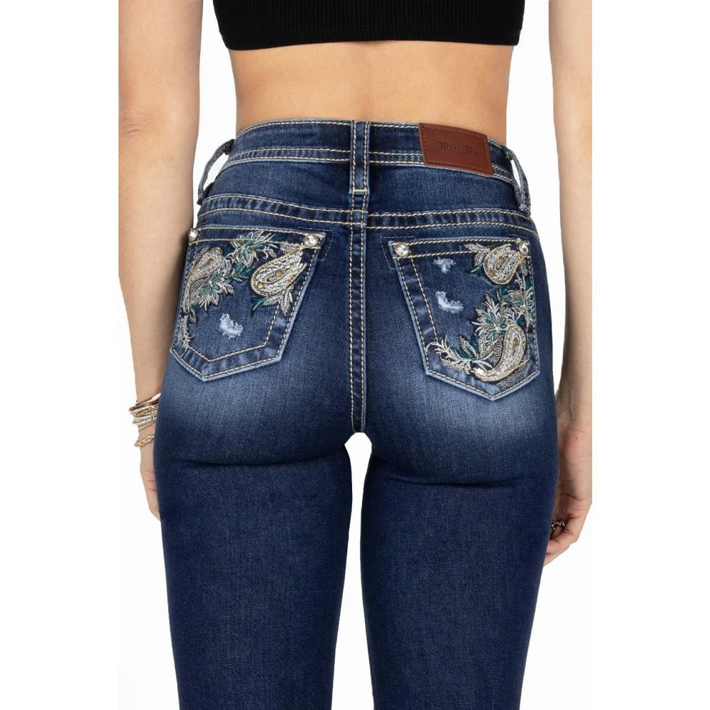 low rise flare jeans