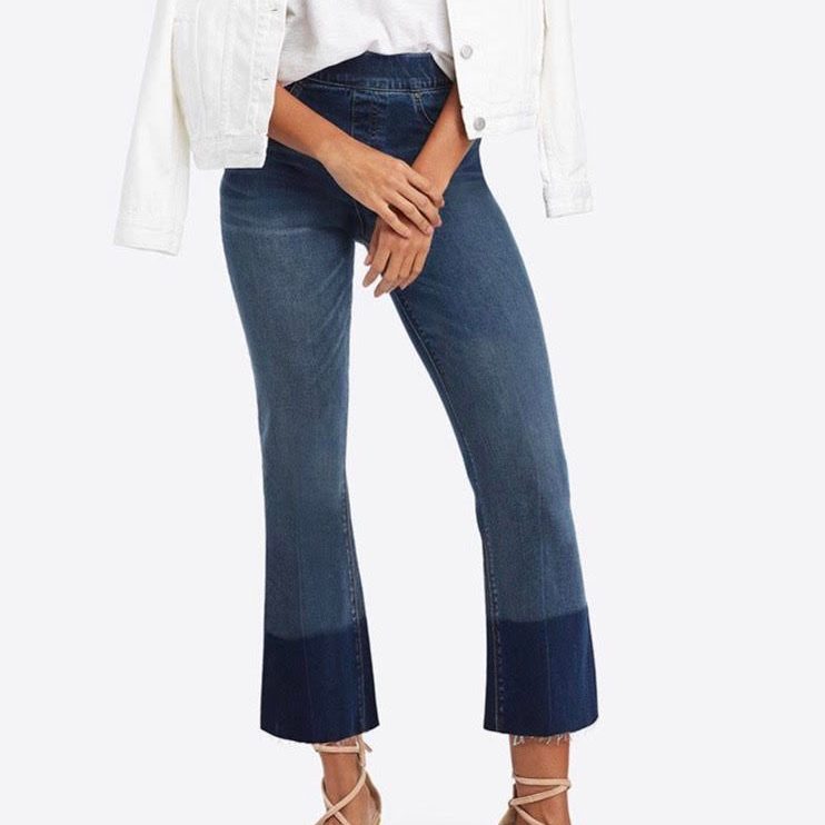 cropped jeans