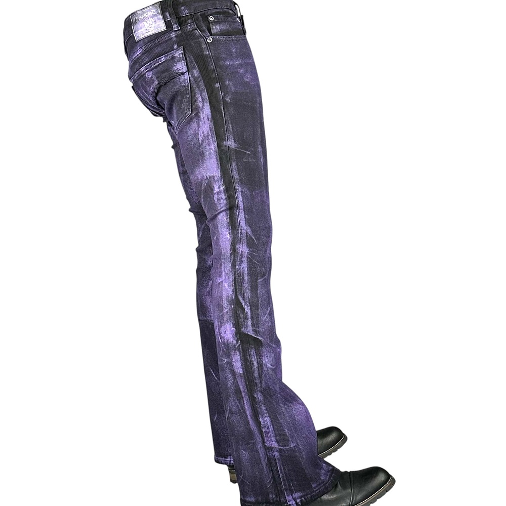 men's purple jeans