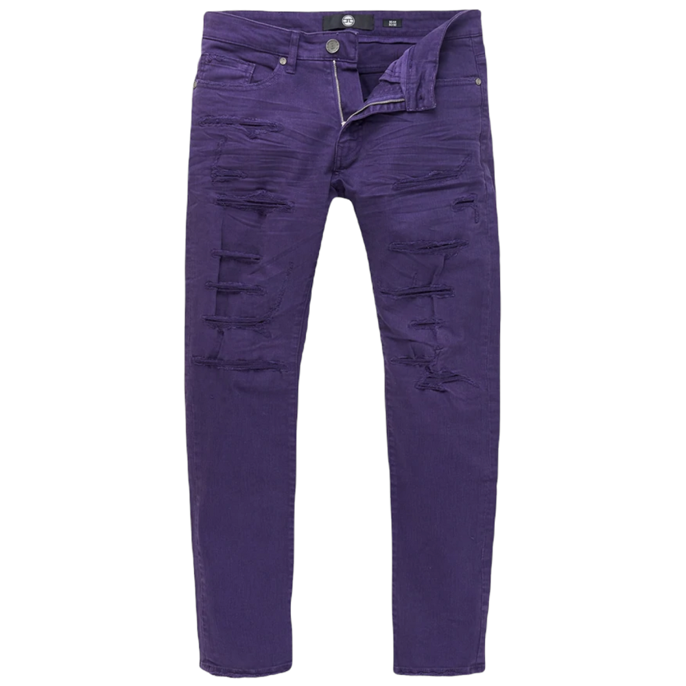 men's purple jeans