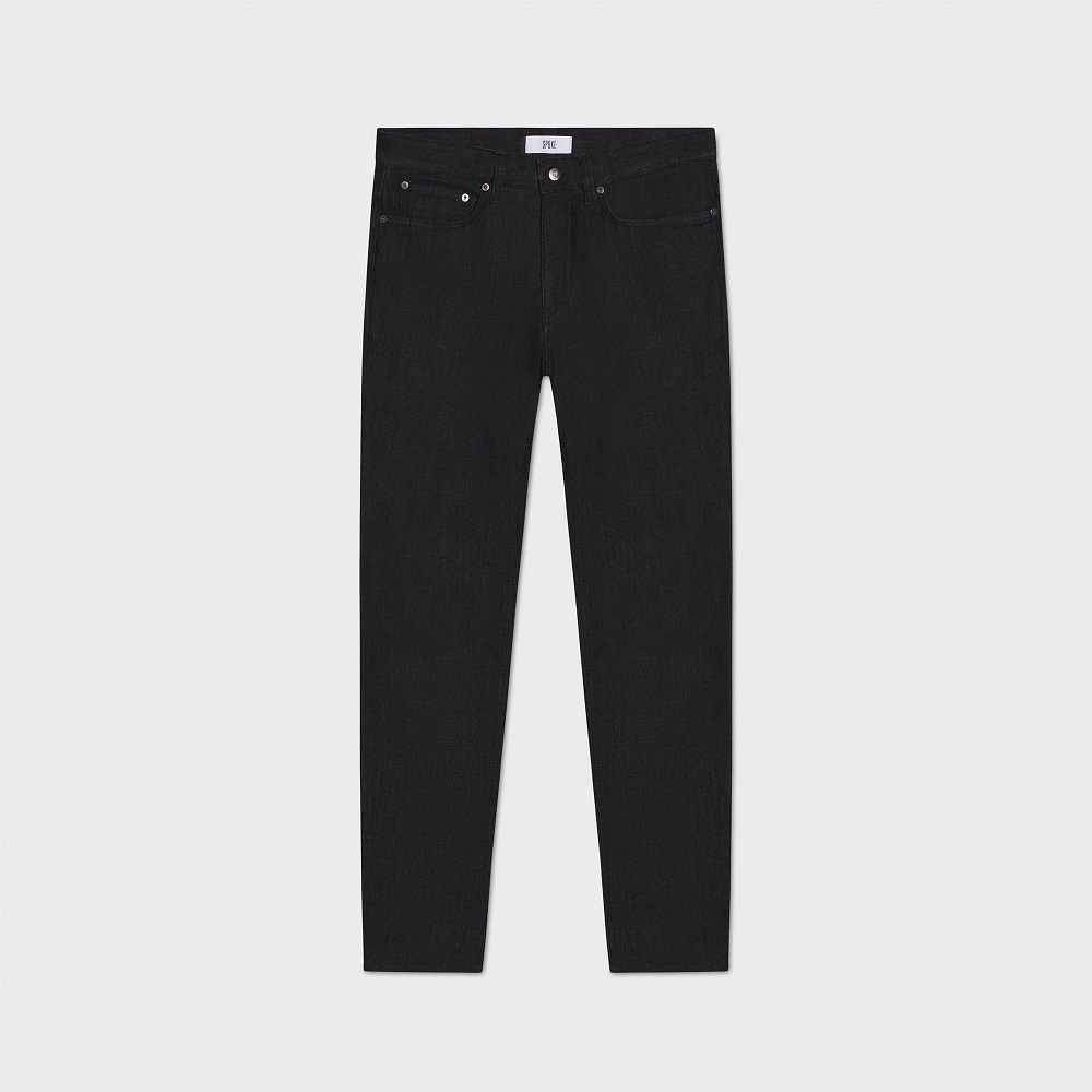 black denim jeans