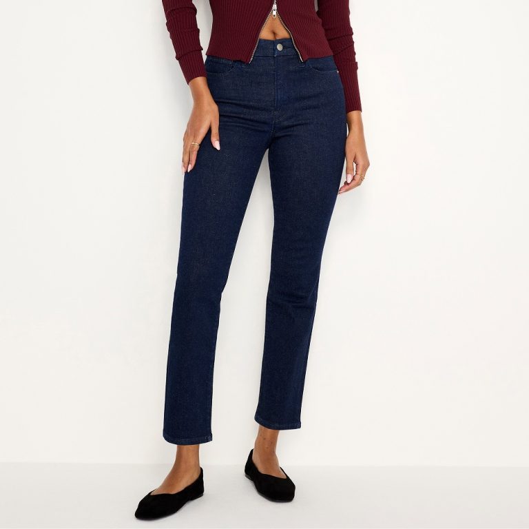 slim straight jeans