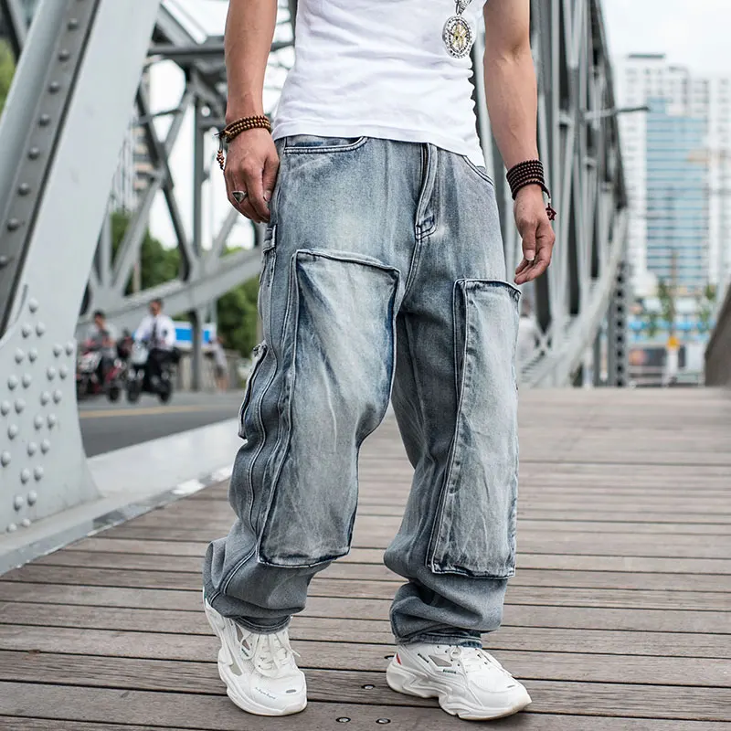 baggy cargo jeans