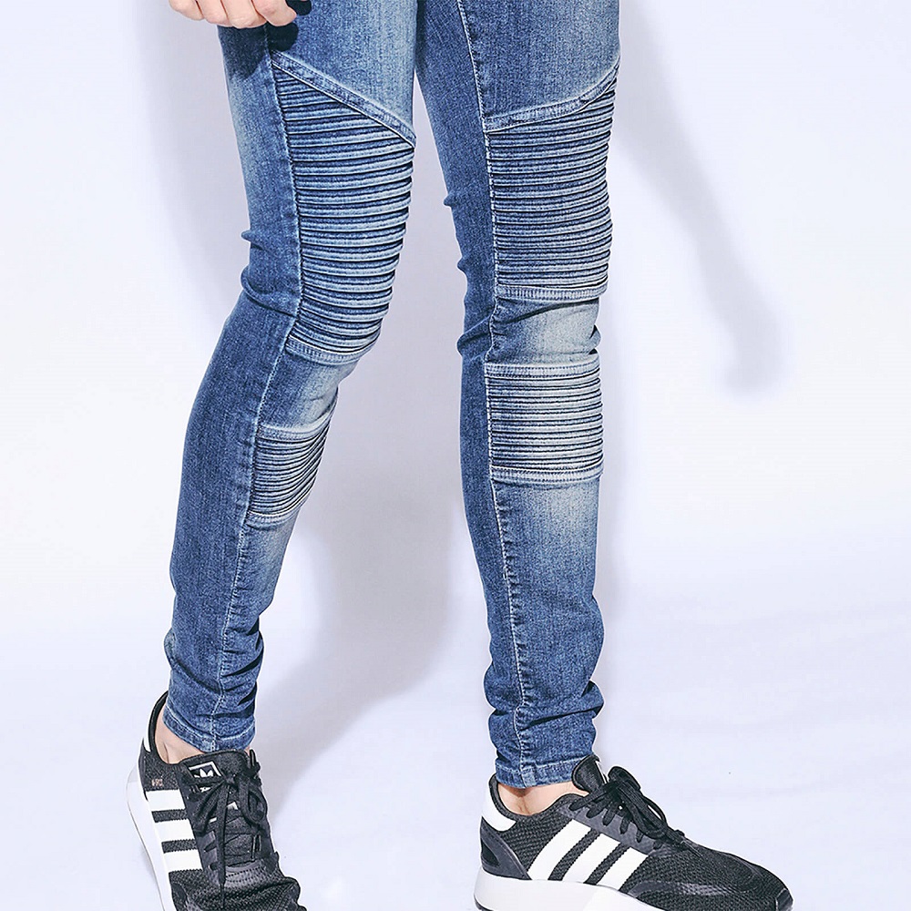 biker jeans