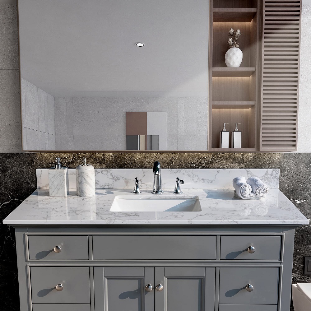 bathroom vanities with tops
