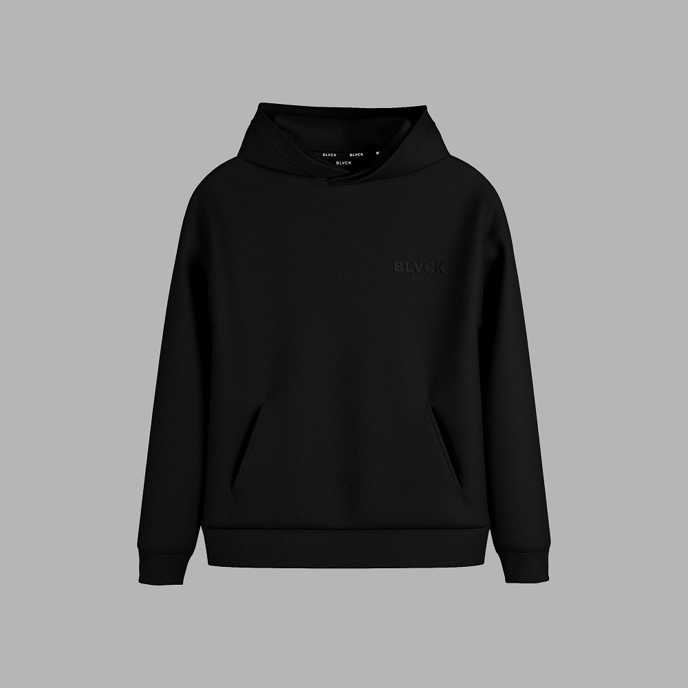 black hoodies
