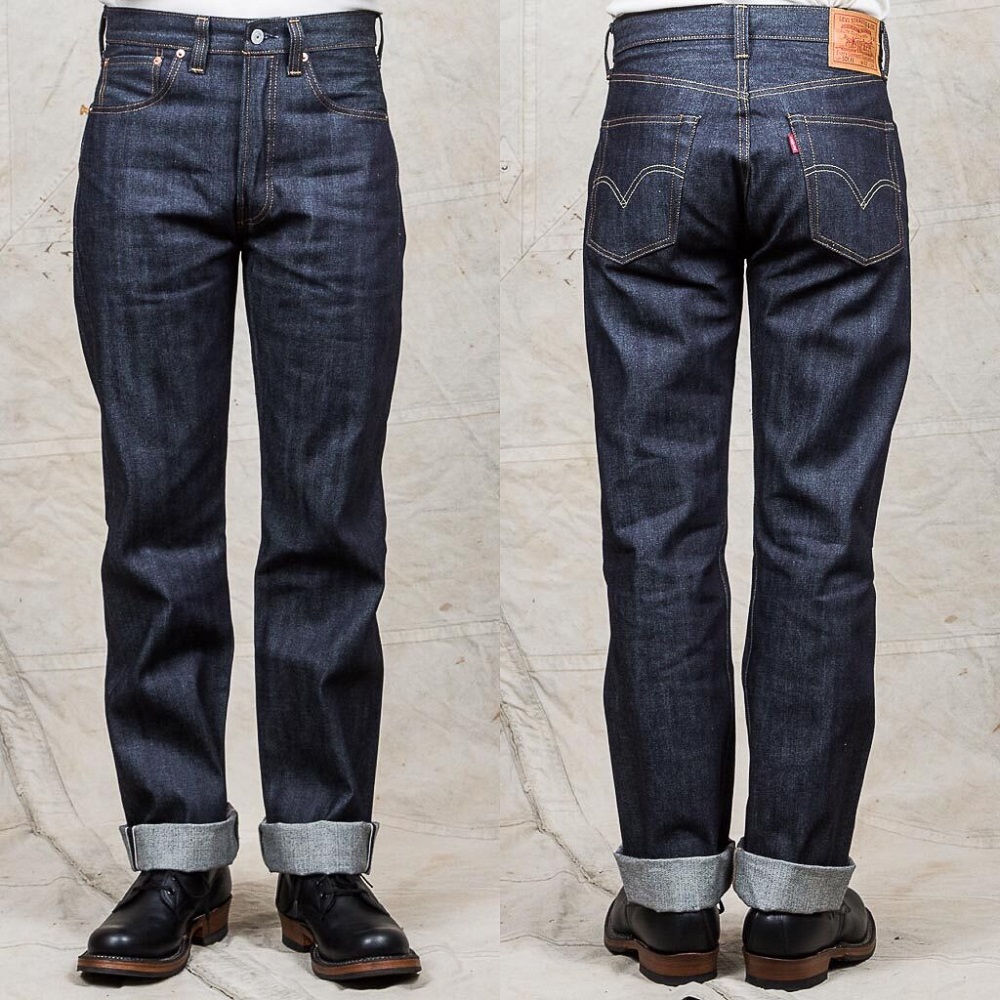 raw denim jeans