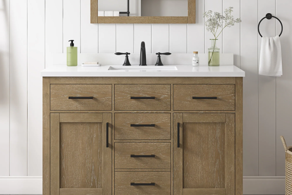 Bathroom Vanities with Tops: Stylish Options for a Polished Look Bathroom-Vanity-with-Power-Bar