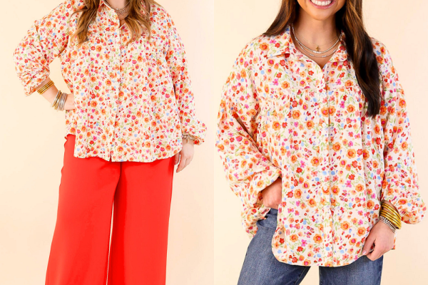 Basic Tops: Unlock the Secret to Versatile Wardrobe Choices floral_print_top