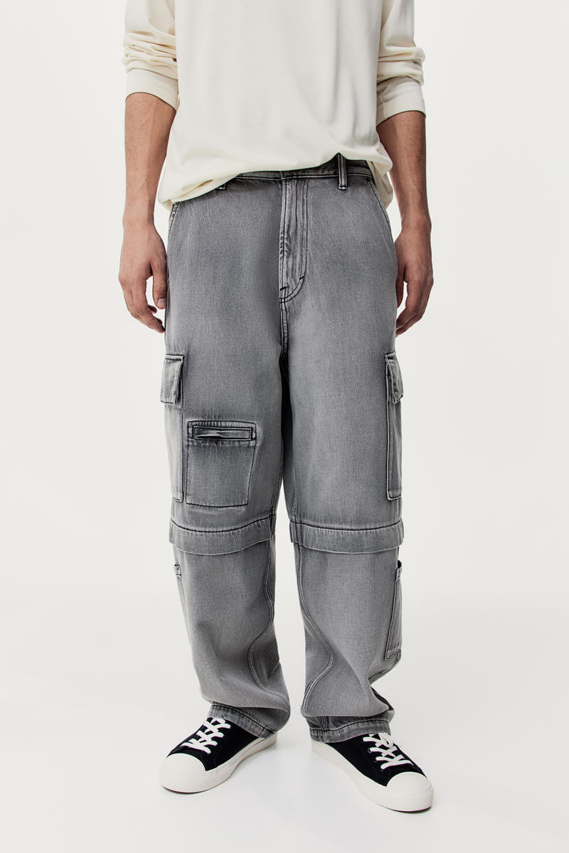 baggy cargo jeans