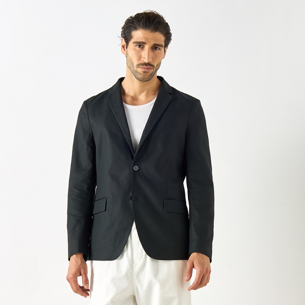 linen blazer