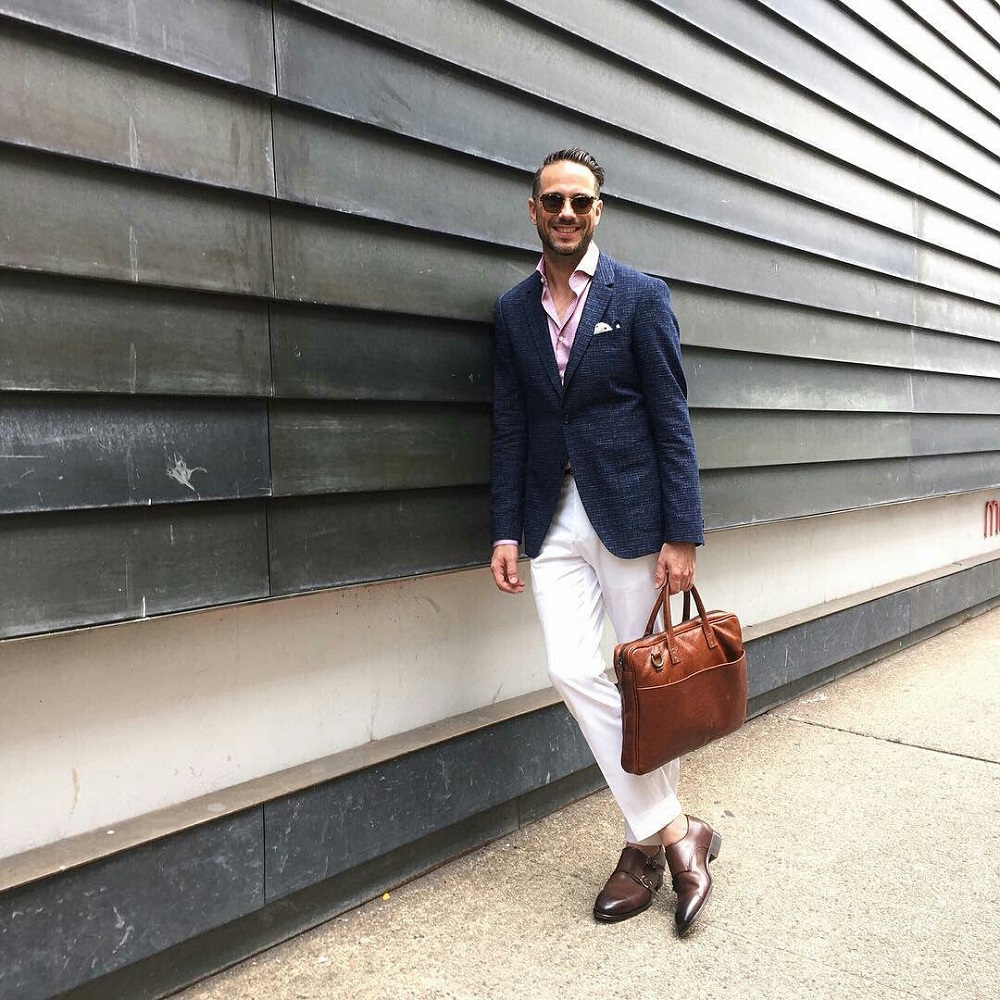 navy blue blazer