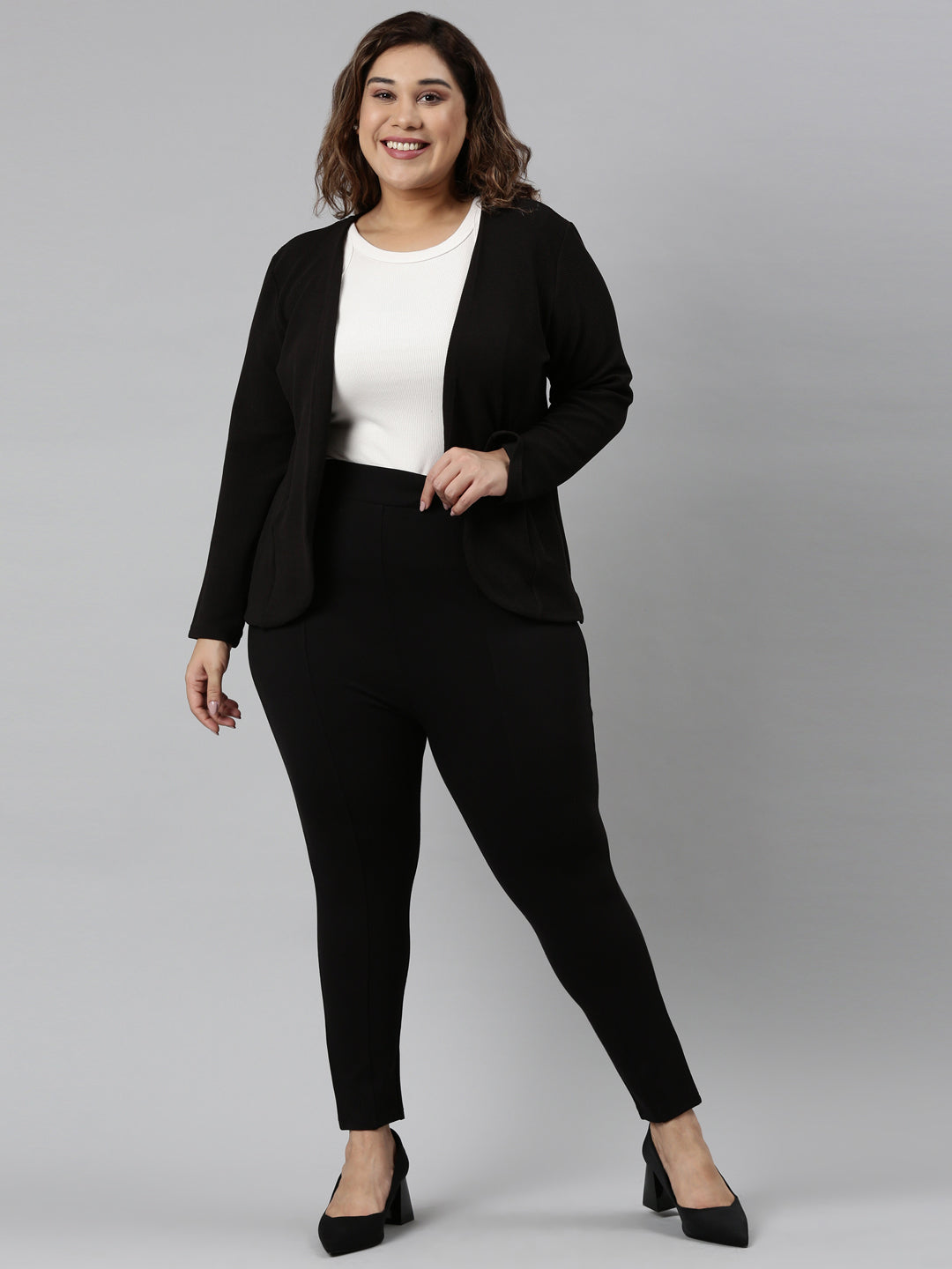plus size blazer
