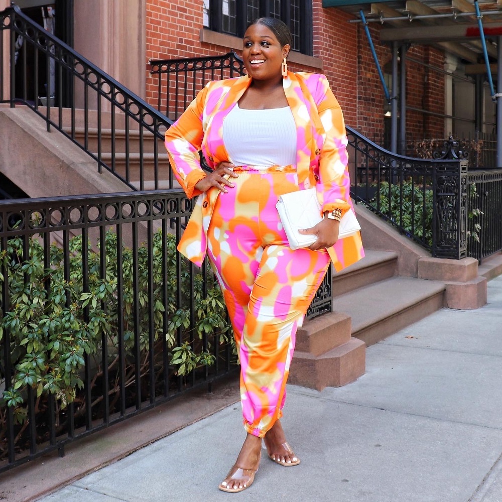plus size blazer