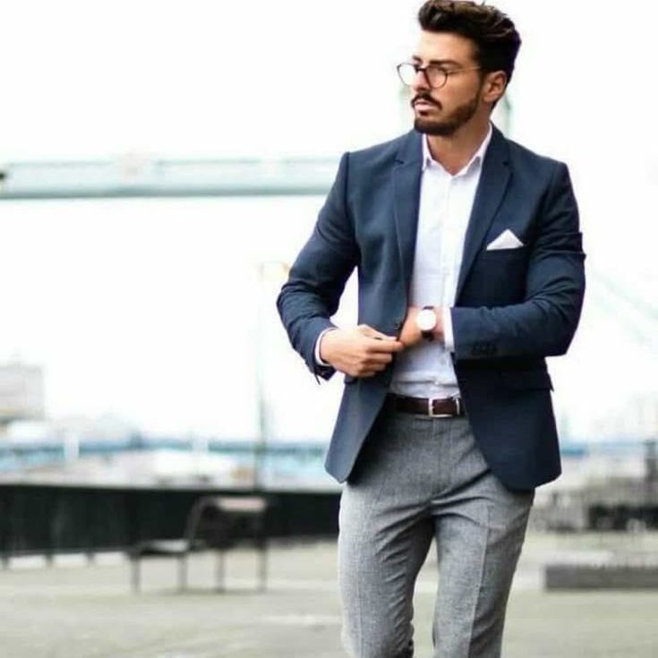 navy blue blazer