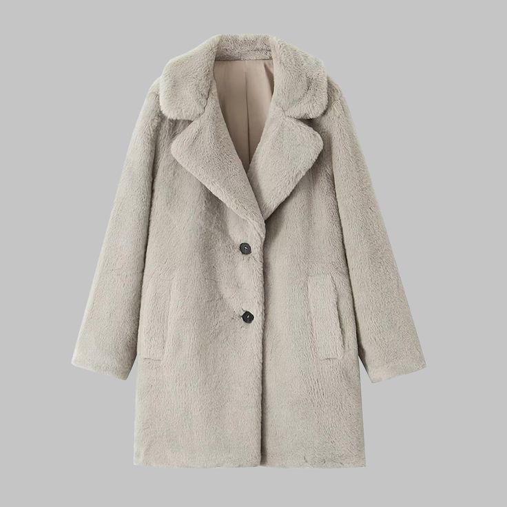 Plush coat