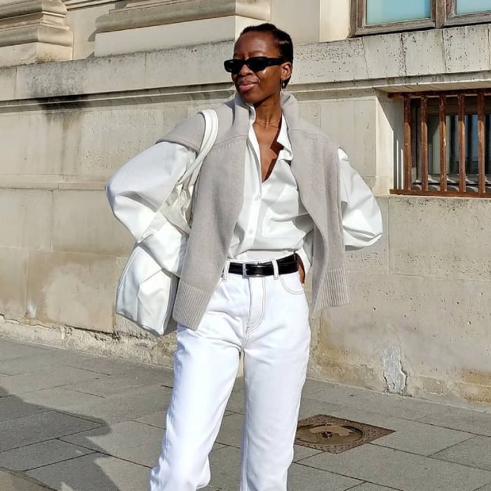 white shirts