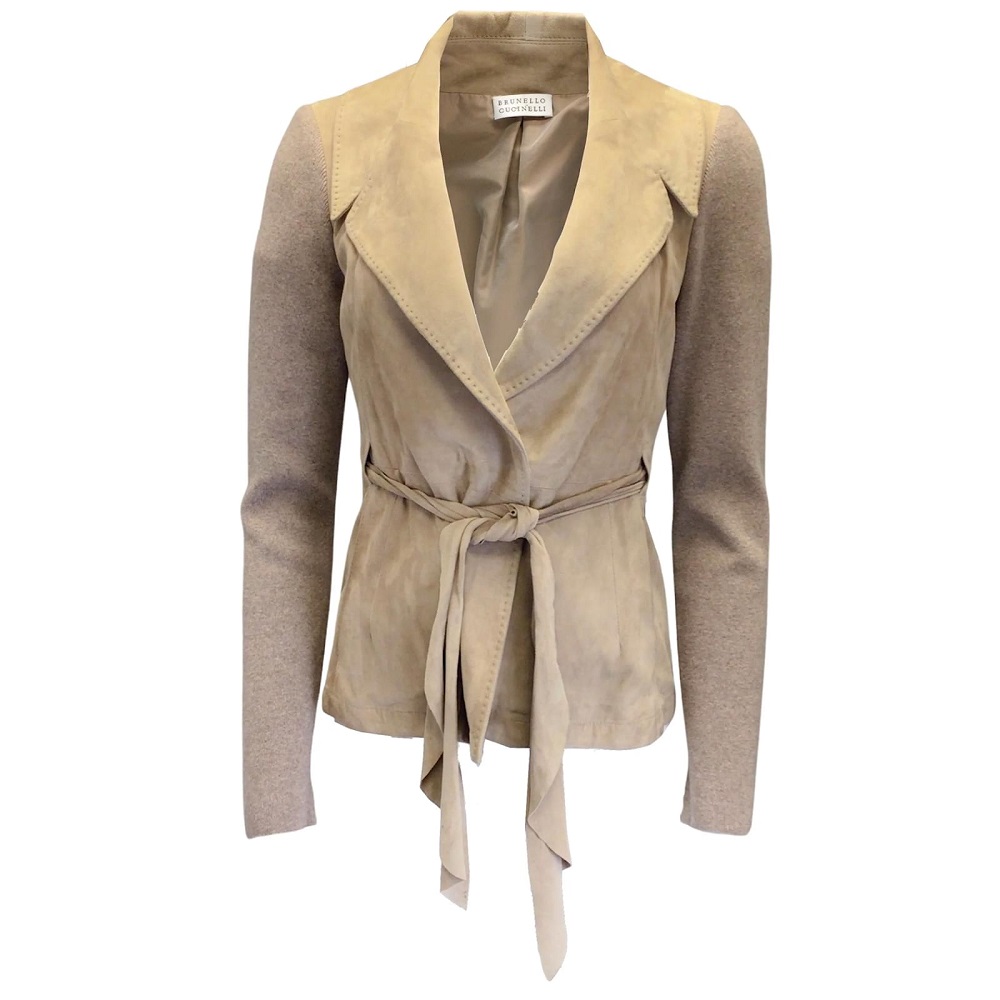 suede blazer