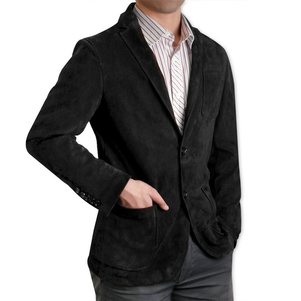 suede blazer