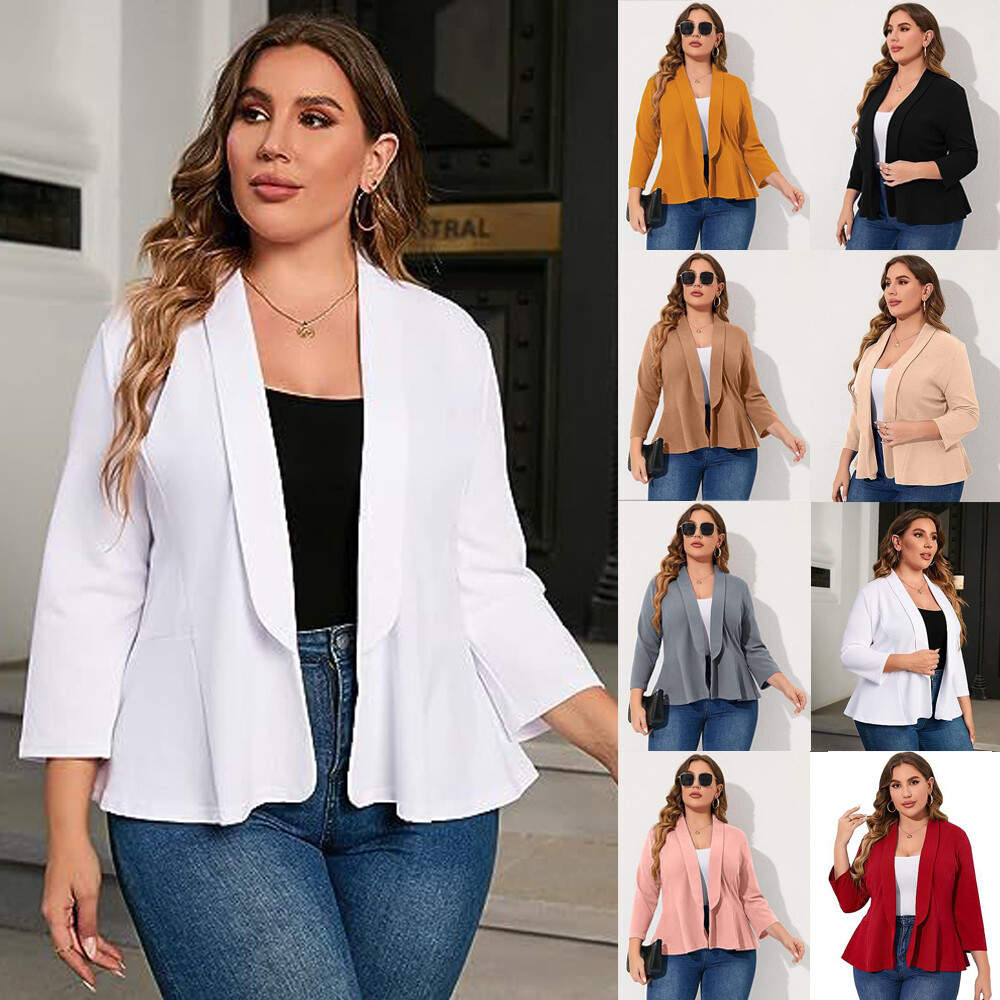 plus size blazer
