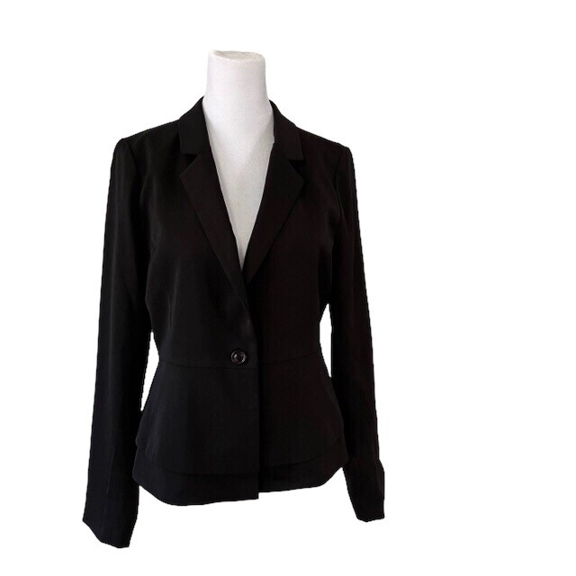 womens black blazer
