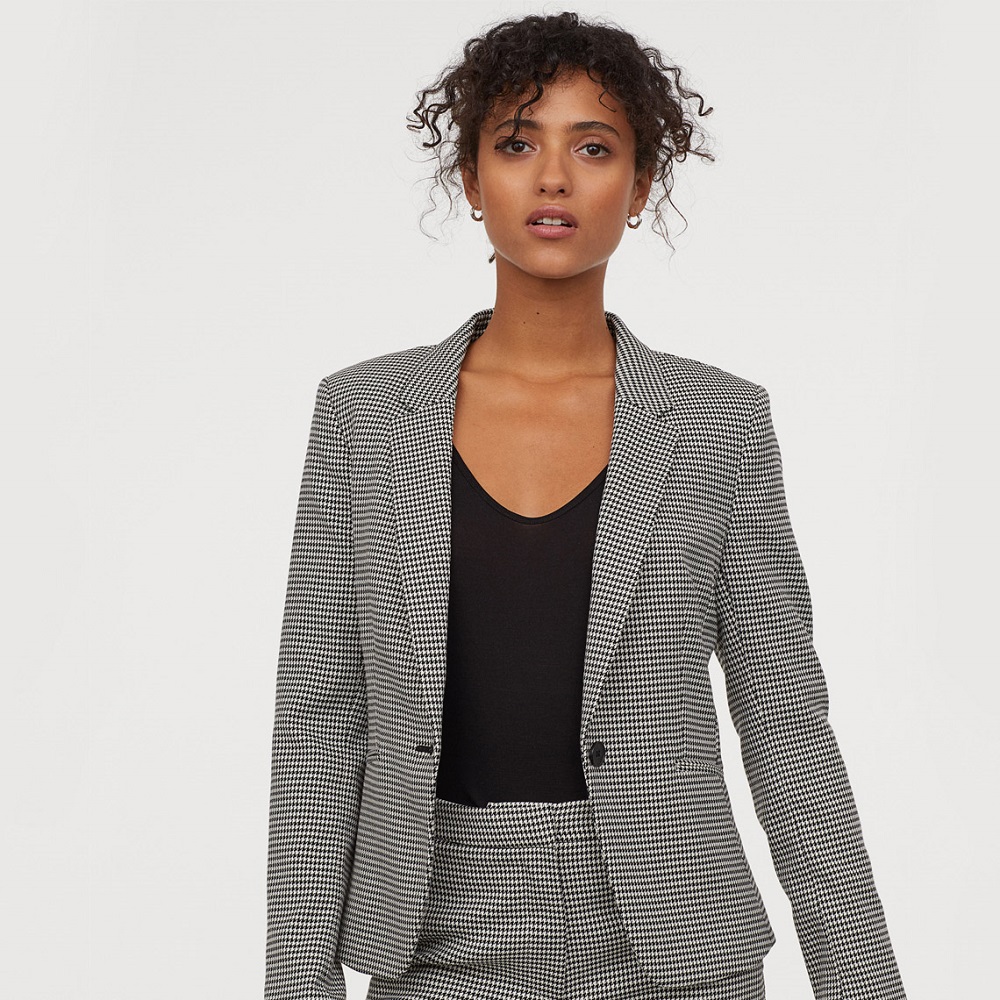 fitted blazer
