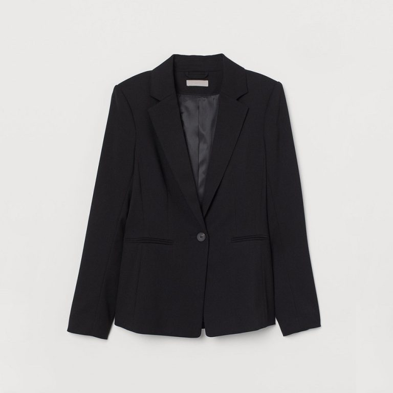 womens black blazer