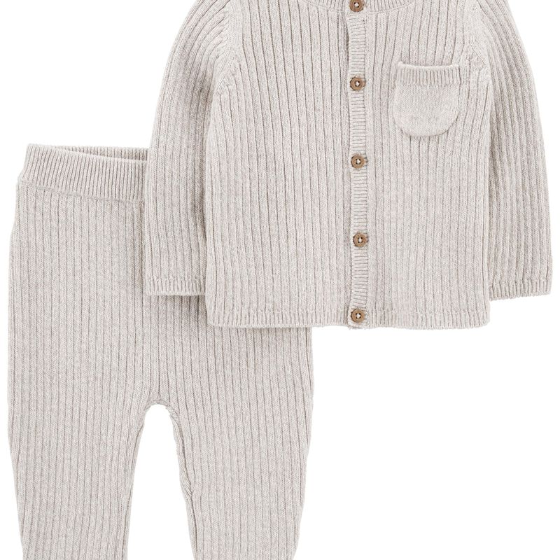 2 piece cardigan sweater set