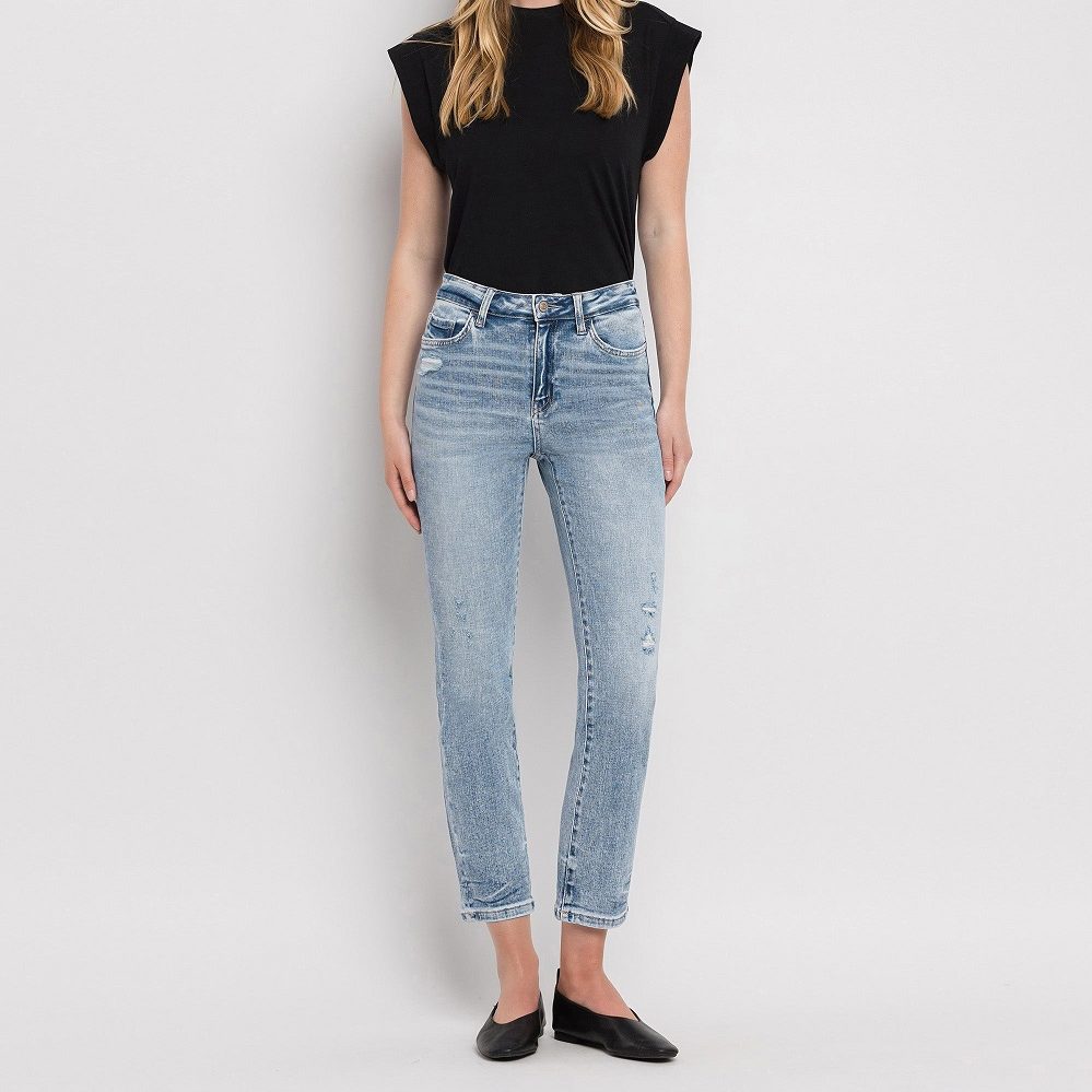 straight jeans