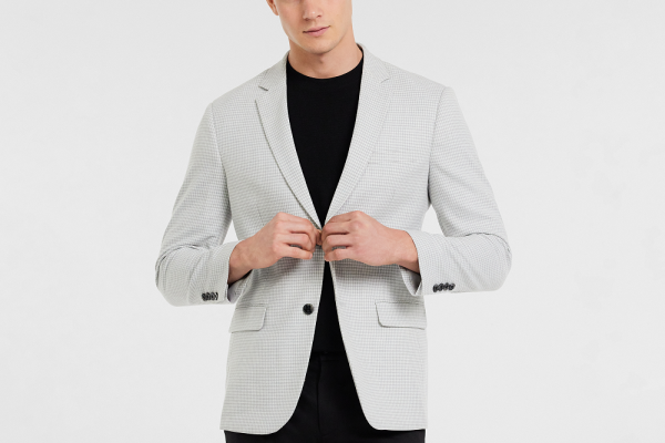 grey blazer